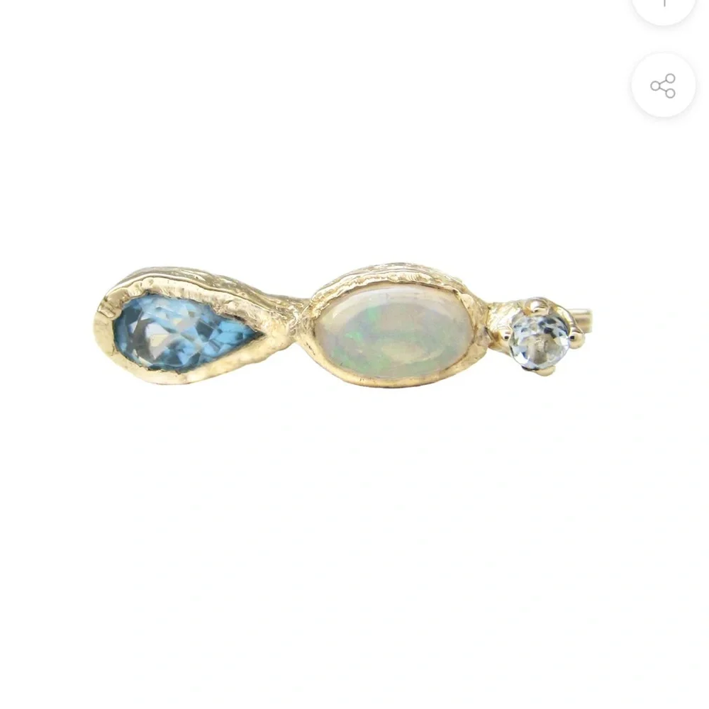 NIB MISA JEWELRY Marina Mermaid‎ Ear Crawler, Never Worn